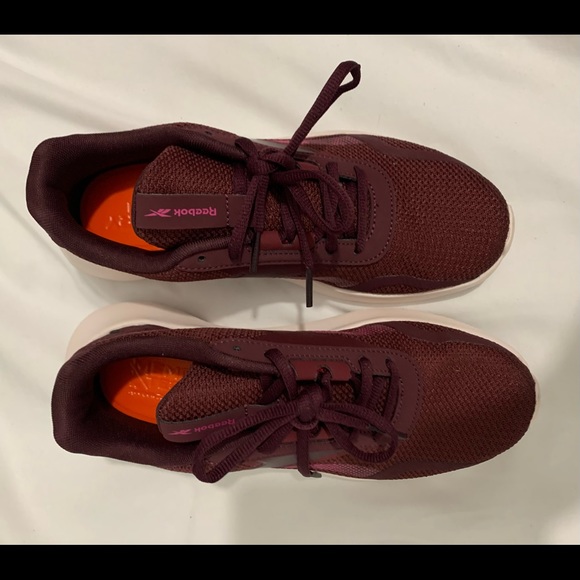 Reebok Burgundy Sneakers Size 8 - Picture 3 of 7